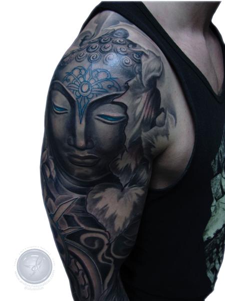 tattoos/ - spiritual Buddha sleeve  - 128402